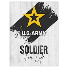 United States Army 15"x20" Canvas Wall Art