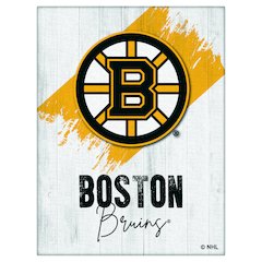 Boston Bruins 15" x 20" Canvas Wall Art