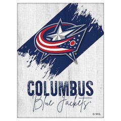 Columbus Blue Jackets 15" x 20" Canvas Wall Art