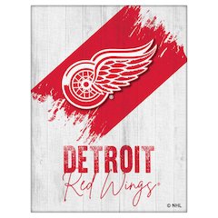 Detroit Red Wings 15" x 20" Canvas Wall Art