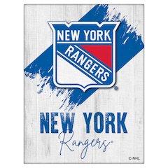 New York Rangers 15" x 20" Canvas Wall Art