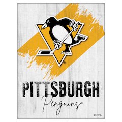 Pittsburgh Penguins 15" x 20" Canvas Wall Art