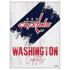 Washington Capitals 15" x 20" Canvas Wall Art