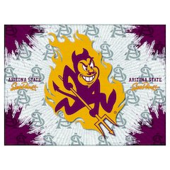 Arizona State 15" x 20" Officially Licensed Logo Canvas with Sparky logo