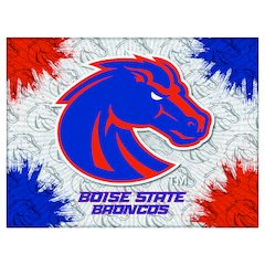 Boise State 15" x 20" Officially Licensed Logo Canvas