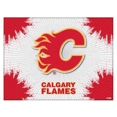 Calgary Flames 15" x 20" Officially Licensed Logo Canvas