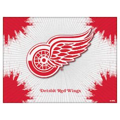 Detroit Red Wings 15" x 20" Officially Licensed Logo Canvas