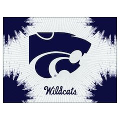 Kansas State 15" x 20" Officially Licensed Logo Canvas