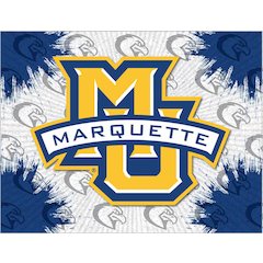 Marquette 15" x 20" Officially Licensed Logo Canvas