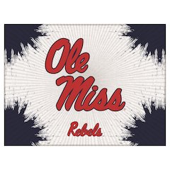 Ole' Miss 15" x 20" Officially Licensed Logo Canvas