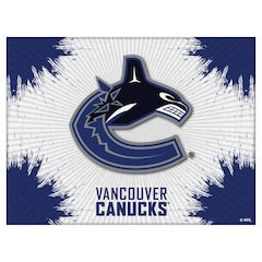 Vancouver Canucks 15" x 20" Officially Licensed Logo Canvas