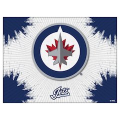 Winnipeg Jets 15" x 20" Officially Licensed Logo Canvas