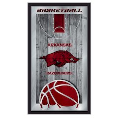 Arkansas 15" x 26" Basketball Mirror