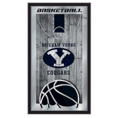 Brigham Young 15" x 26" Basketball Mirror