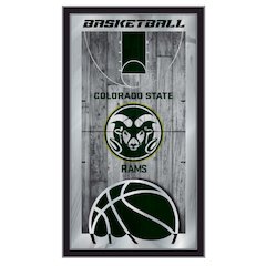 Colorado State 15" x 26" Basketball Mirror