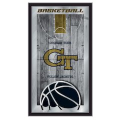 Georgia Tech 15" x 26" Basketball Mirror