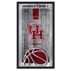 Houston 15" x 26" Basketball Mirror