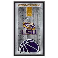 Louisiana State 15" x 26" Basketball Mirror