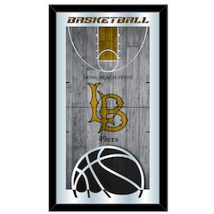 Long Beach State University 15" x 26" Basketball Mirror