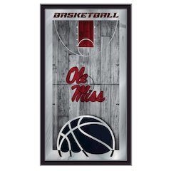 Ole' Miss 15" x 26" Basketball Mirror