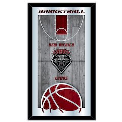 New Mexico 15" x 26" Basketball Mirror