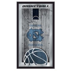 North Carolina 15" x 26" Basketball Mirror