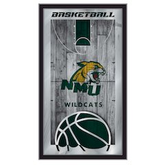 Northern Michigan 15" x 26" Basketball Mirror