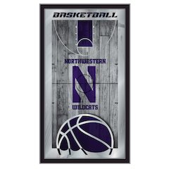 Northwestern 15" x 26" Basketball Mirror