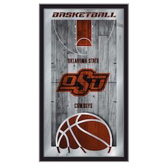 Oklahoma State 15" x 26" Basketball Mirror