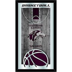 Southern Illinois University 15" x 26" Basketball Mirror
