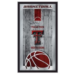 Texas Tech 15" x 26" Basketball Mirror
