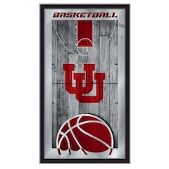 Utah 15" x 26" Basketball Mirror