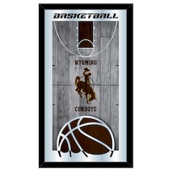 Wyoming 15" x 26" Basketball Mirror