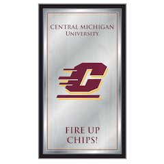 Central Michigan 26" x 15" Fight Song Mirror