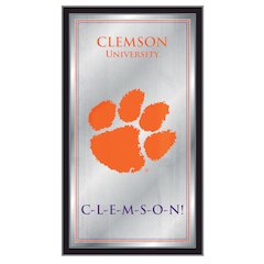 Clemson 26" x 15" Fight Song Mirror