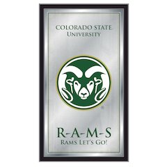 Colorado State 26" x 15" Fight Song Mirror