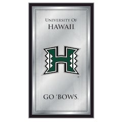 University of Hawaii 26" x 15" Fight Song Mirror