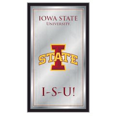 Iowa State 26" x 15" Fight Song Mirror