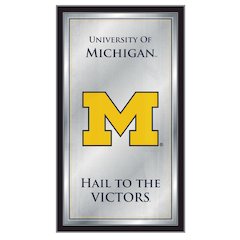 Michigan 26" x 15" Fight Song Mirror