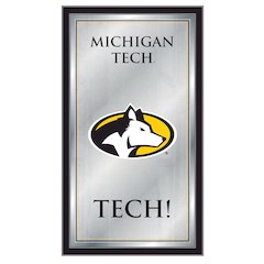Michigan Tech 26" x 15" Fight Song Mirror