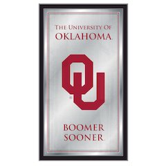 Oklahoma 26" x 15" Fight Song Mirror