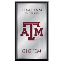 Texas A&M 26" x 15" Fight Song Mirror