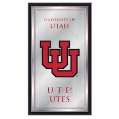 Utah 26" x 15" Fight Song Mirror