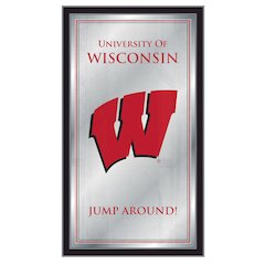 Wisconsin 26" x 15" Fight Song Mirror