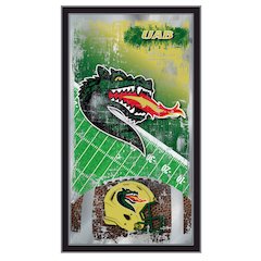 UAB 15" x 26" Football Mirror