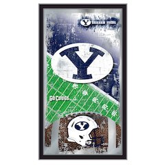 Brigham Young 15" x 26" Football Mirror