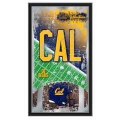 Univesity of California 15" x 26" Football Mirror