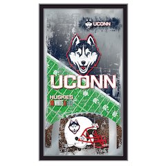 Connecticut 15" x 26" Football Mirror