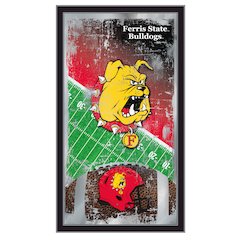 Ferris State University 15" x 26" Football Mirror