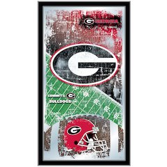 Georgia 15" x 26" Football Mirror